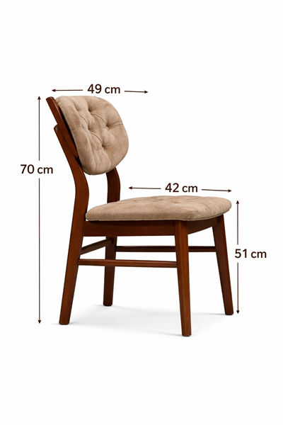 Arvento Oval Ahşap Yemek Masası Takımı – 4 Sandalyeli Modern Yemek Odası Seti – 180 × 90 cm