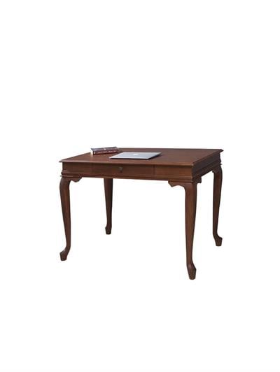 Avena Doğal Ahşap Ceviz Renk Çekmeceli Çalışma Masası 110x70 Cm - Modern & Şık Tasarım