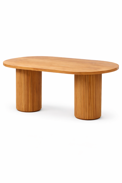 Bohannon Ahşap Yemek Masası – Modern Salon ve Mutfak Masası | 160x90 | 2026