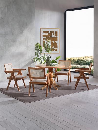 Bukle Masa Takımı 110x110