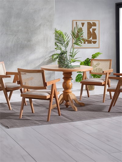 Bukle Masa Takımı 100x100