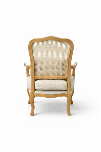 Etna Doğal Ahşap Hazeranlı Berjer El İşçiliği Modern Şık Tasarım