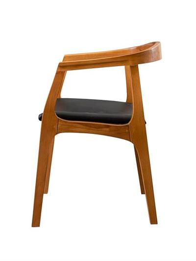 Falez Natural Ahşap Kayın Sandalye Detaylı İşçilik Modern Şık Tasarım