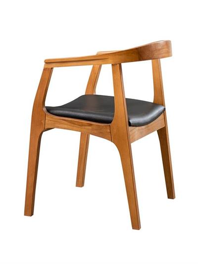 Falez Natural Ahşap Kayın Sandalye Detaylı İşçilik Modern Şık Tasarım