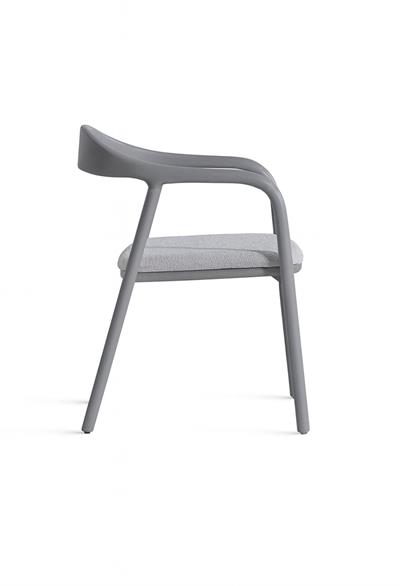 Florya Doğal Ahşap Masa Takımı Gri Renk 100x100 Cm - 4 Adet Sandalye Bohem & İskandinav Şık Tasarım