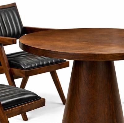 İstanbul Serisi 4 Sandalyeli Yuvarlak Masa Takımı (100x100)