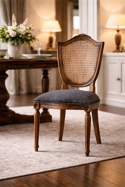 Jardin Doğal Kayın Ahşap Hazeranlı Masif Sandalye Detaylı İşçilik Modern Şık Tasarım