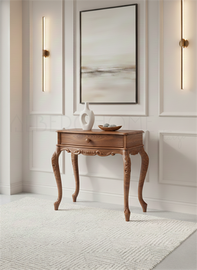 Lara El Oyması Ahşap Lükens Dresuar 80 Cm – Country Tasarım