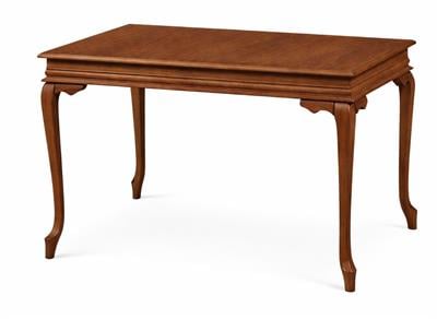 Lükens Ayaklı Klasik Ahşap Masa | Kayın Ağacı Kaplamalı 120×80×79 cm