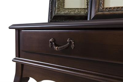 Magnit Doğal Ahşap Ceviz Renk Dresuar 100x38 Cm - Modern & Şık Tasarım