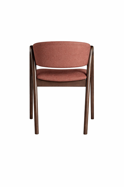 Margherita Doğal Ahşap Döşemeli Ceviz Kollu Sandalye El İşçiliği Modern İskandinav Tasarım