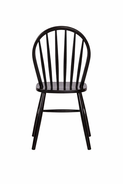 Miranda Doğal Ahşap Kayın Siyah Renk Sandalye Detaylı İşçilik Modern Şık Tasarım