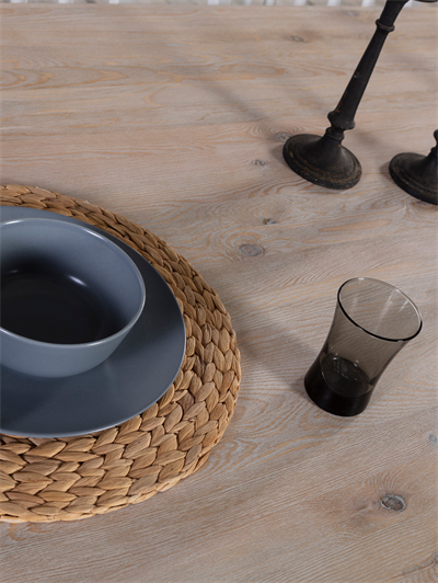 Miranda Doğal Ahşap Torna Ayak 3 Çekmeceli Dikdörtgen Masa Takımı 170x80 cm - 4 Doğal Ahşap Beyaz Renk Sandalye Modern Şık Tasarım