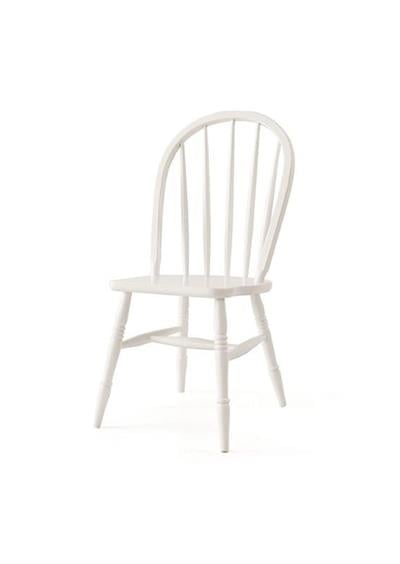 Mirella Doğal Ahşap Beyaz Renk Yuvarlak Masa Takımı 120x120 cm - 4 Doğal Ahşap Sandalye Modern Şık Tasarım