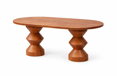 Modern Oval Yemek Masası | 160-180-200 cm Ölçü Seçenekli | Siyah, Beyaz, Ceviz