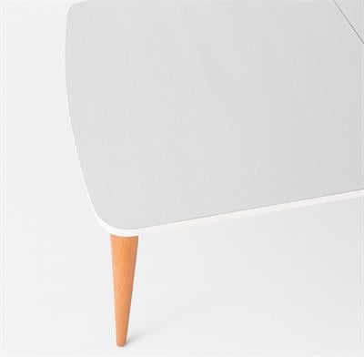 Natura Çizilmez Beyaz Masa