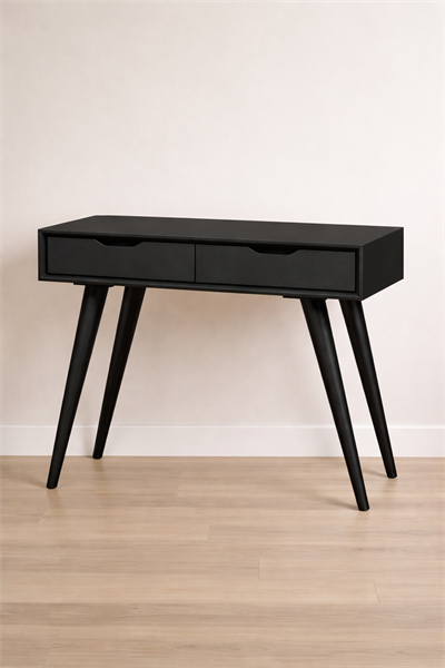 Nero Doğal Ahşap Kayın Beyaz Renk Dresuar 100x42 Cm - Modern & Şık Tasarım