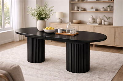 NOVA RING 180 Oval Açılır Yemek Masası (180x90 cm)