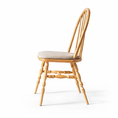 Rodop Natural Ahşap Kayın Sandalye Detaylı İşçilik Modern Şık Tasarım