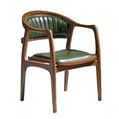 Talia Doğal Ahşap Döşemeli Ceviz Kollu Sandalye El İşçiliği Bohem İskandinav Tasarım