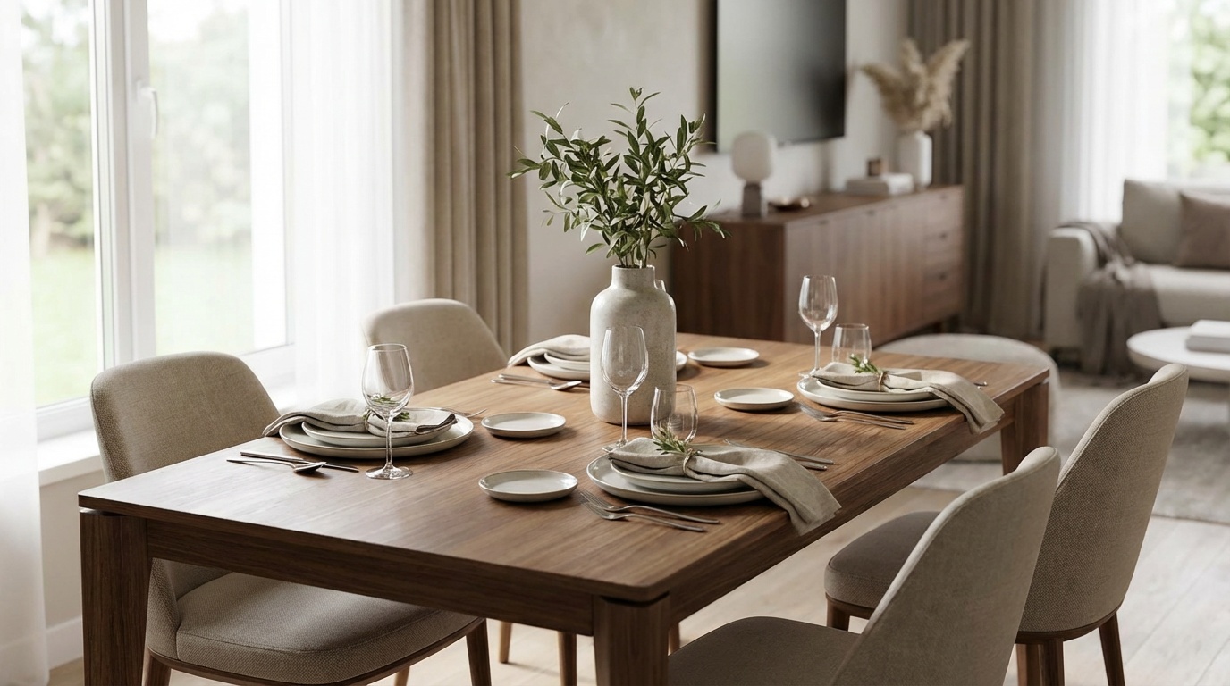 Yemek Masası,Mobilya Tasarımı,Ev Dekorasyonu