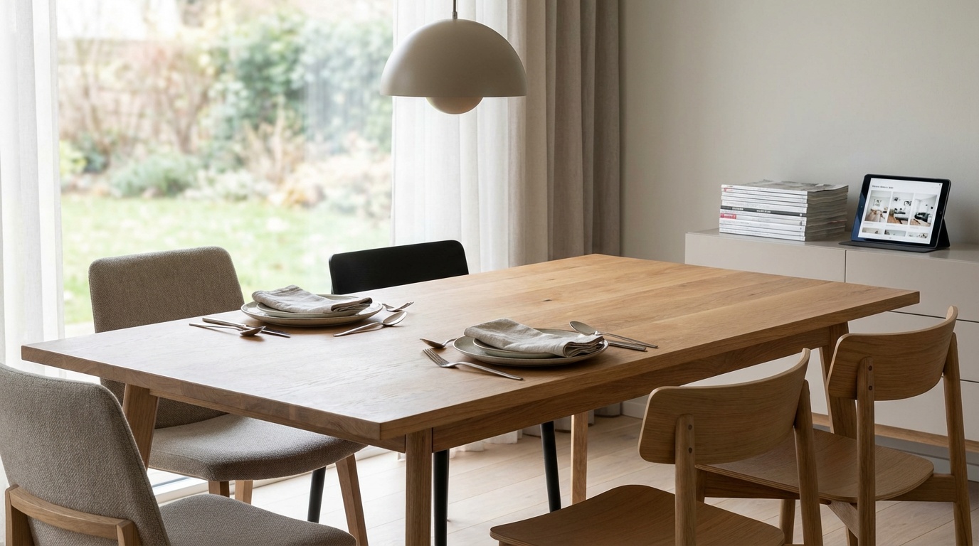 Yemek Masası,Modern Tasarım,Mobilya Dekorasyonu