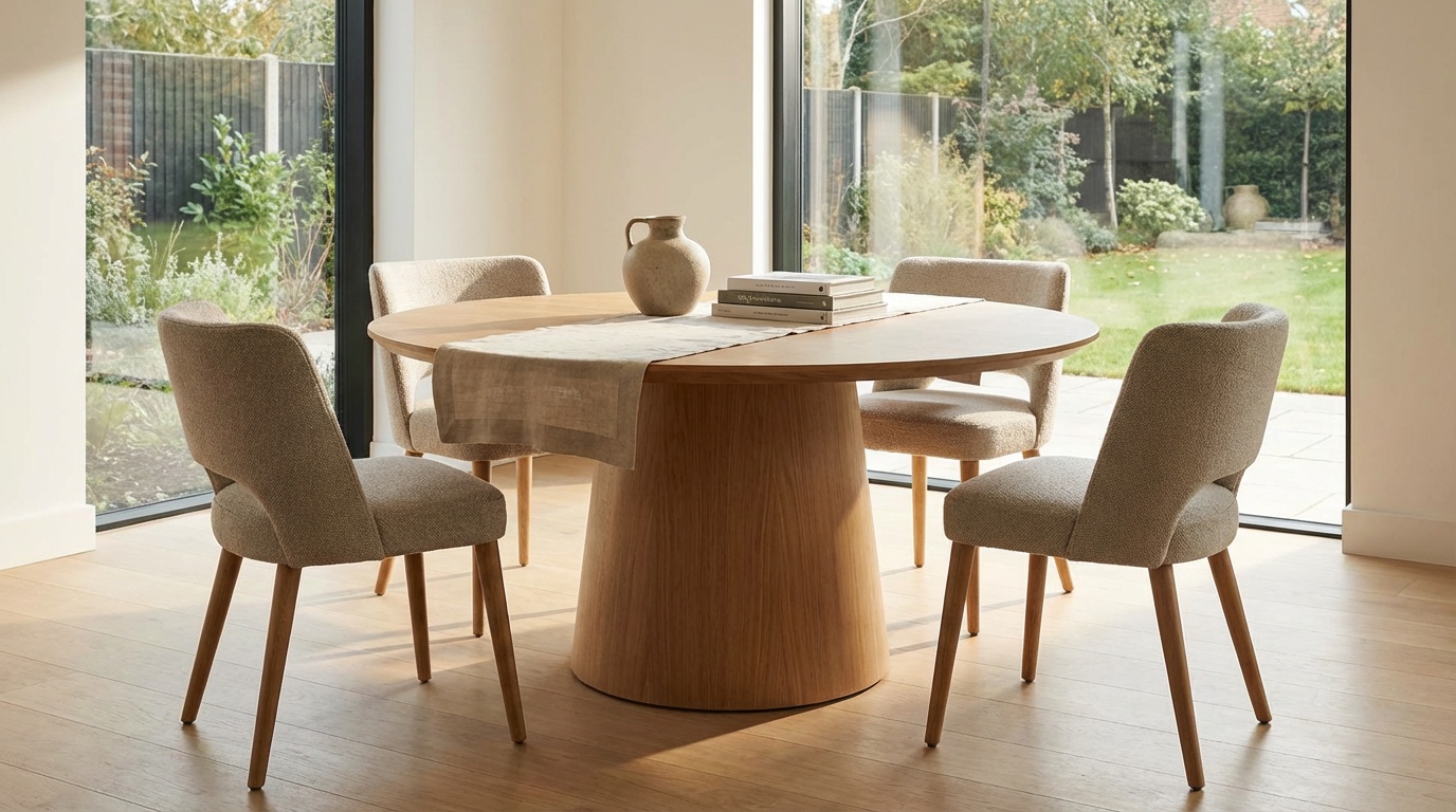 yuvarlak masa,masa takımı,ev dekorasyonu