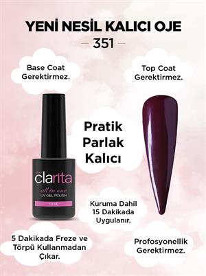 All in One Yeni Nesil Kalıcı Oje Uv Gel Polish 351