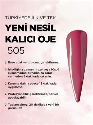 All in One Yeni Nesil Kalıcı Oje Uv Gel Polish 505