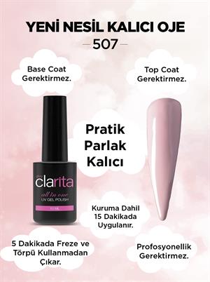 All in One Yeni Nesil Kalıcı Oje Uv Gel Polish 507