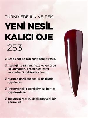 All in One Yeni Nesil Kalıcı Oje Uv Gel Polish 253