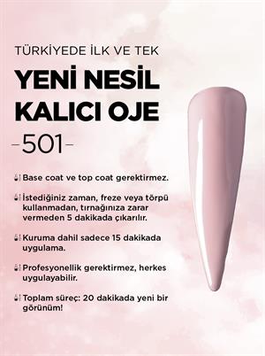 All in One Yeni Nesil Kalıcı Oje Uv Gel Polish 501