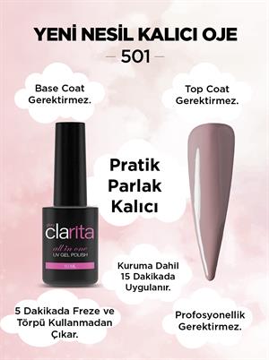 All in One Yeni Nesil Kalıcı Oje Uv Gel Polish 501