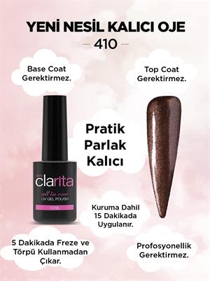 All in One Yeni Nesil Kalıcı Oje Uv Gel Polish 410
