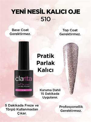 All in One Yeni Nesil Kalıcı Oje Uv Gel Polish 510