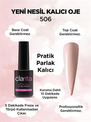 All in One Yeni Nesil Kalıcı Oje Uv Gel Polish 506