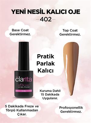 All in One Yeni Nesil Kalıcı Oje Uv Gel Polish 402