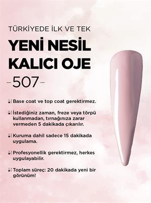 All in One Yeni Nesil Kalıcı Oje Uv Gel Polish 507