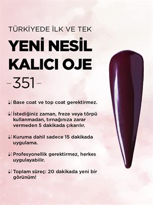 All in One Yeni Nesil Kalıcı Oje Uv Gel Polish 351