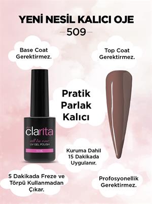 All in One Yeni Nesil Kalıcı Oje Uv Gel Polish 509