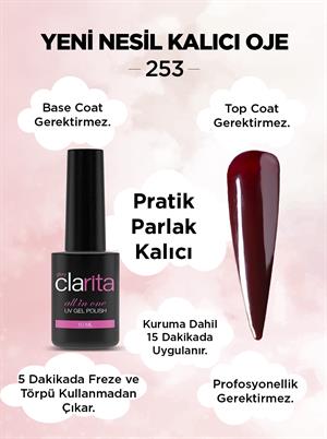 All in One Yeni Nesil Kalıcı Oje Uv Gel Polish 253