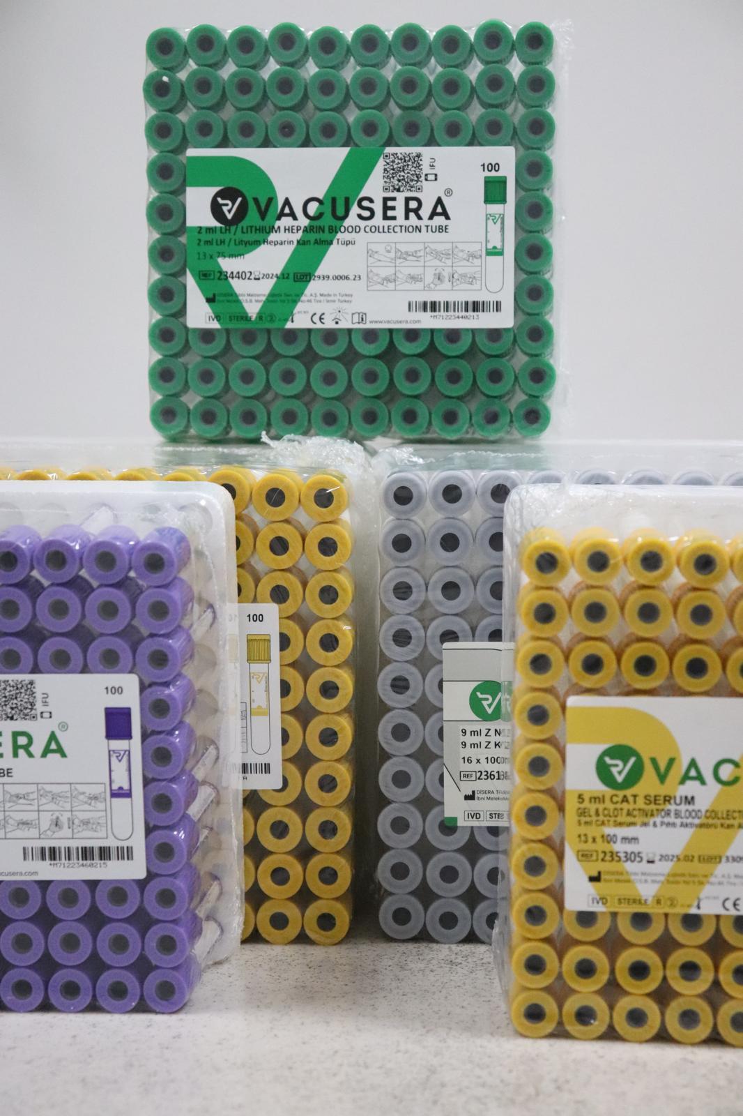 Vacusera 2 Ml Lityum Heparinli Tüp 13X75 Mm