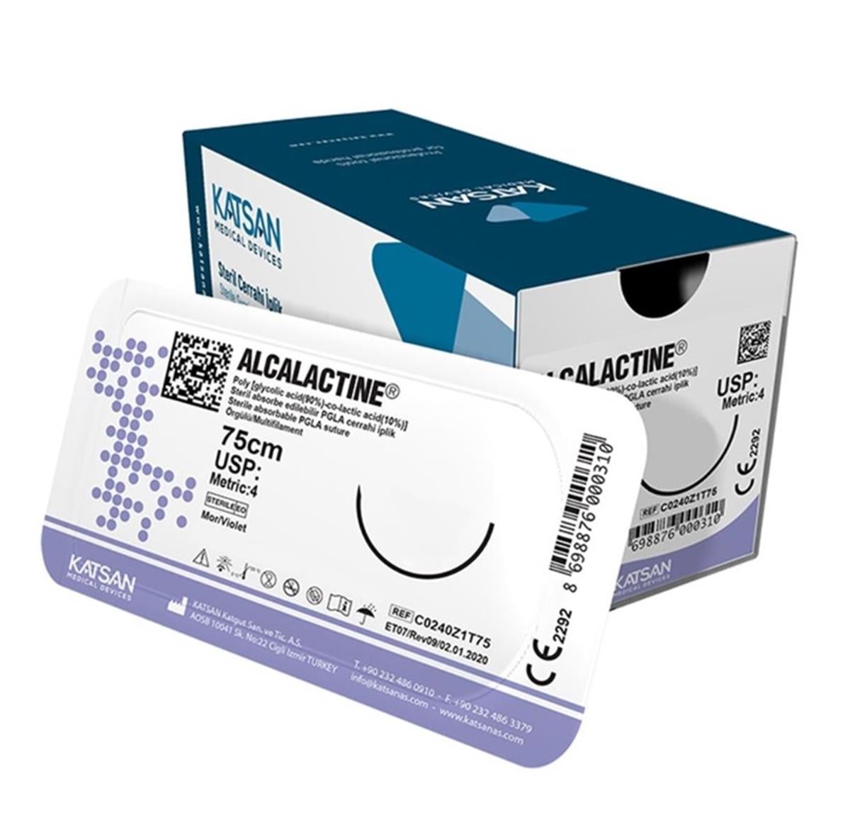 Alcalactine 4/0 20 3/8 75Cm Keskin 12'li