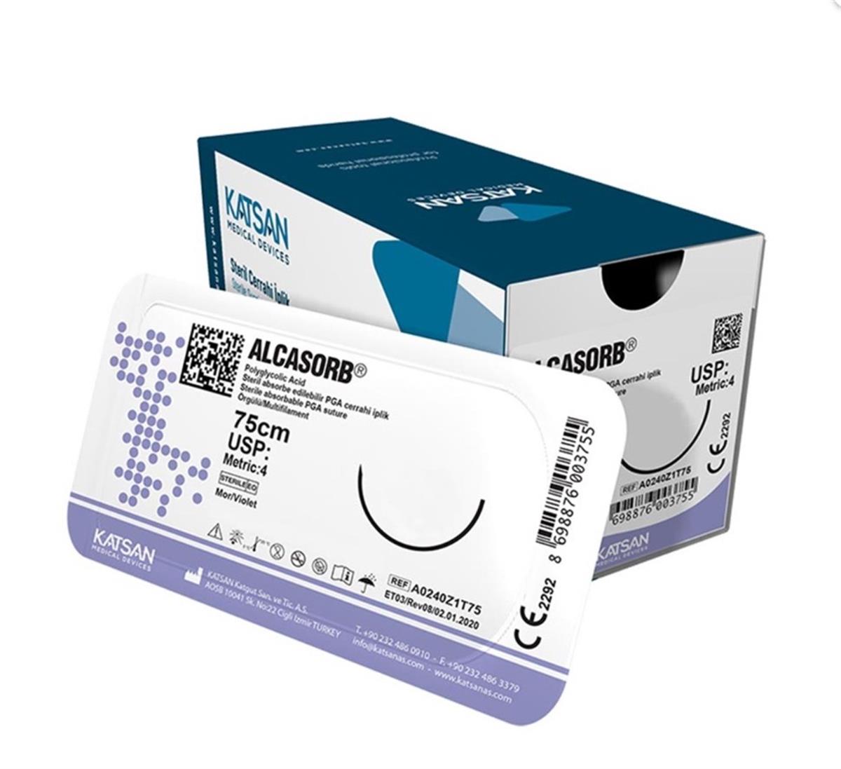Alcalactine 5/0 16 3/8 75Cm Keskin 12'li