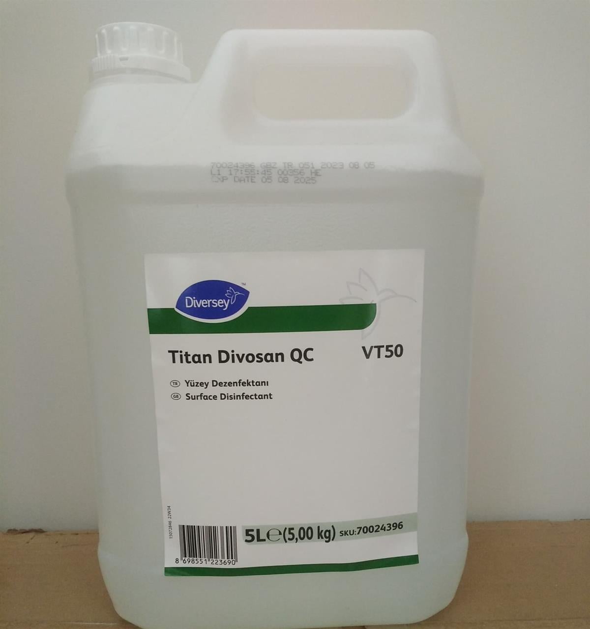 Divosan Qc Vt50 5L 5Kg Dezenfektan