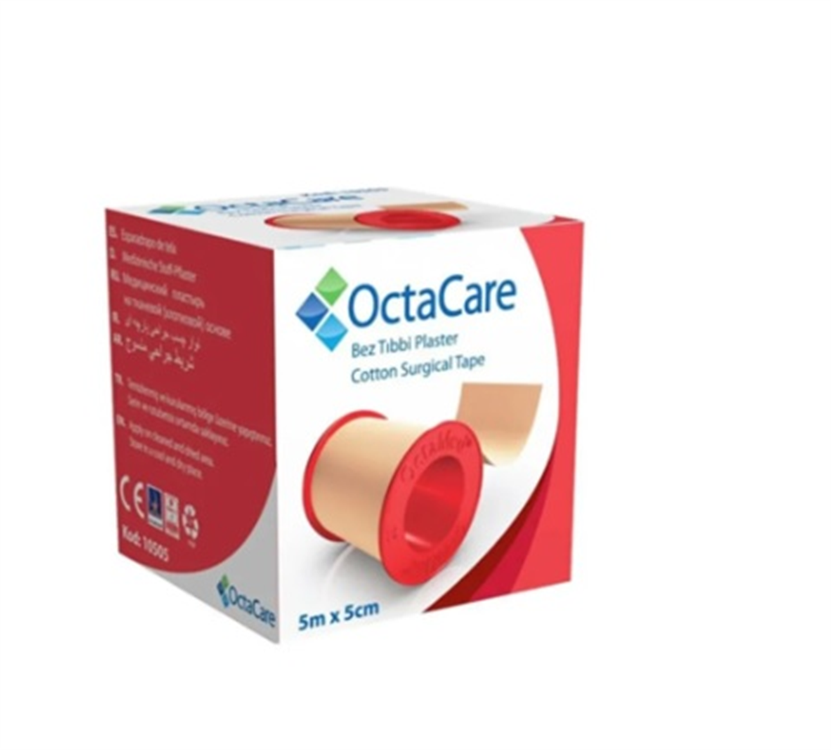 Octamed Bez Tıbbi Plaster 5mX5cm