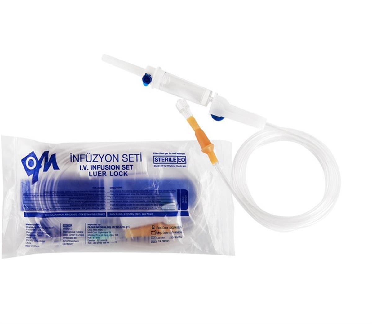 Om Luer Lock Serum Seti 25'Li