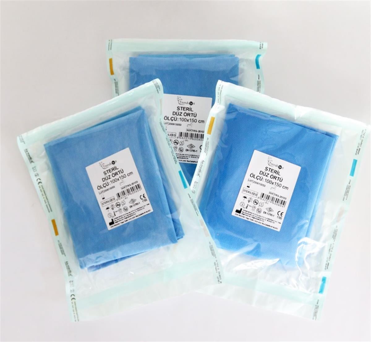Tek Kullanımlık Steril Düz Örtü 100x150