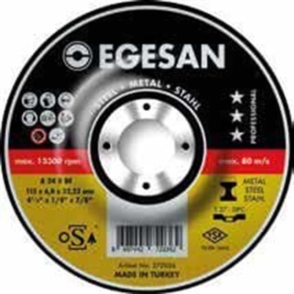 EGESAN 230*6*22 METAL TAŞLAMA TAŞI