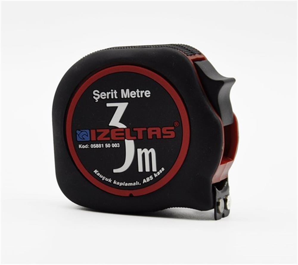 İZELTAŞ 3m PLASTİK ŞERİT METRE